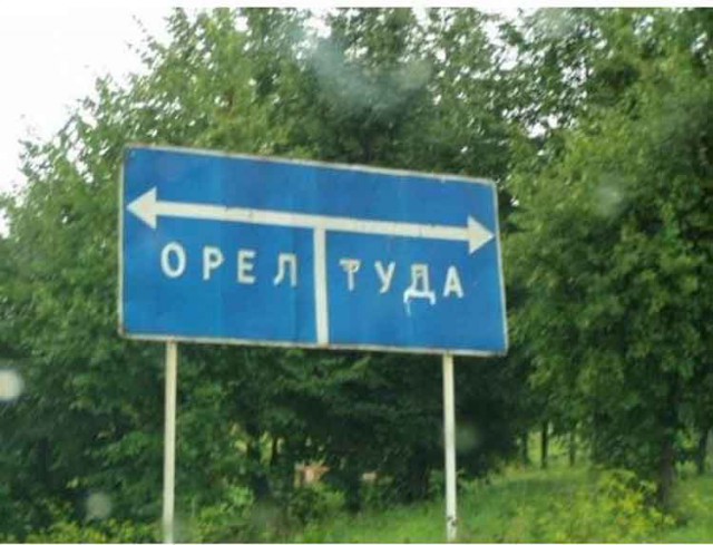 Подборка указателей населённых пунктов