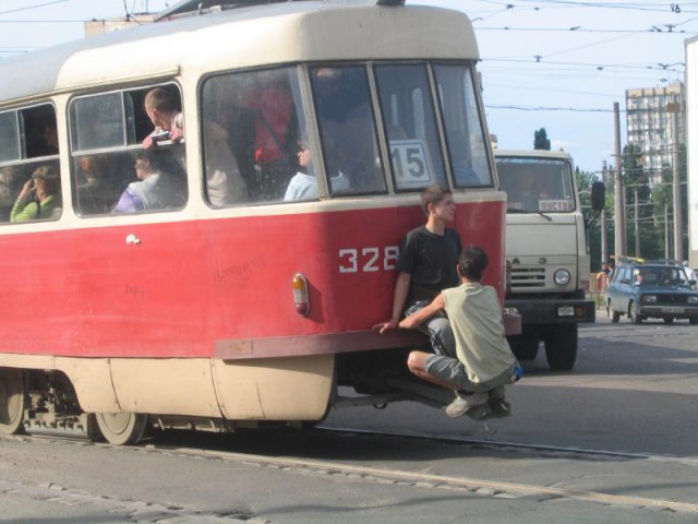 Новый трамвай в Ростове