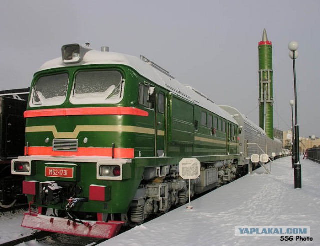 Ракетный поезд на Варшавском вокзале