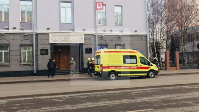 У здания ФСБ в Архангельске произошёл взрыв