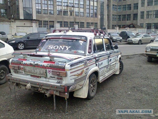 10 фото необычного тюнинга русских авто