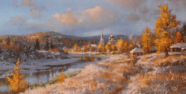 Осень в картинах Владимира Жданова