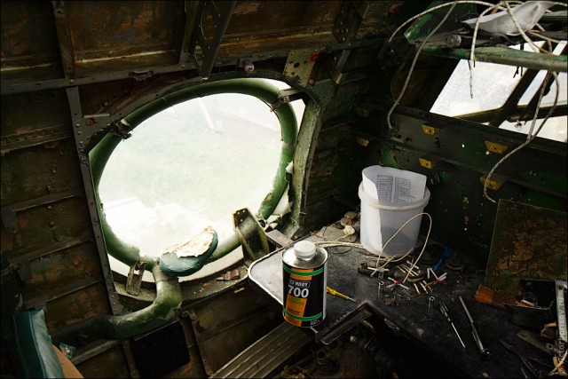 Восстановление Ил-14Т на Тушинском аэродроме