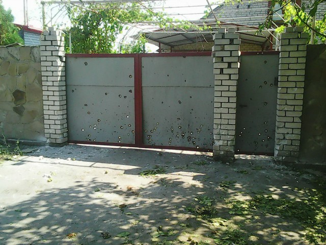 Неразорвавшиеся снаряды на Донбассе