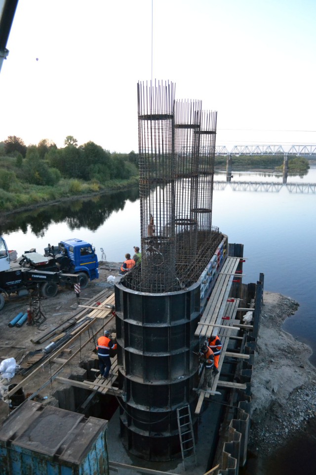 Обрушился мост в Архангельской области