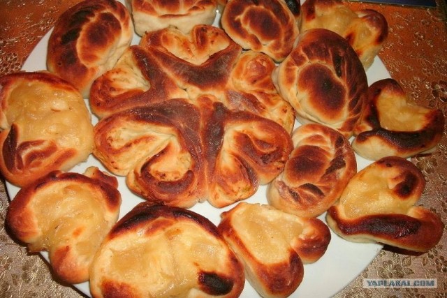 Гирос с томатным рисом и цацики.