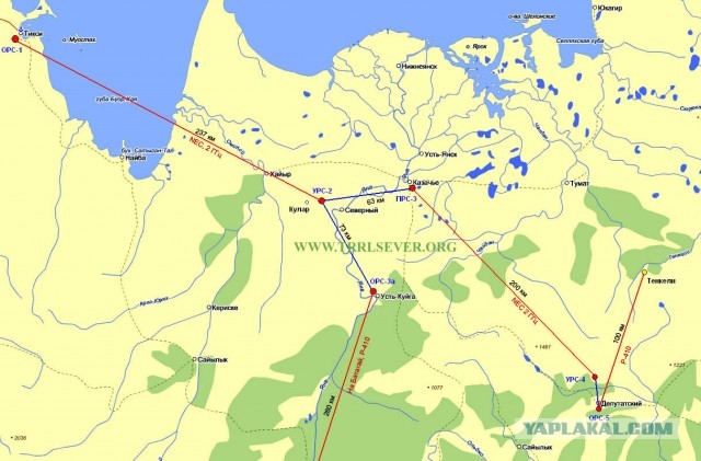 Тропосферная Радиорелейная Линия Тикси - Кулар - Депутатский