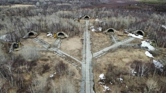 Когда то военные аэродромы СССР выглядели так