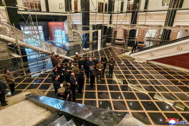 В КНДР строят Мемориал бойцам