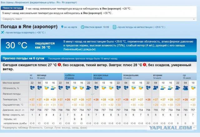 Еду, смотрю, вроде ЯП в далеке