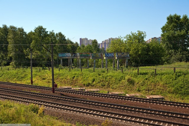 Город в осаде - ремонт на Ленинградском шоссе