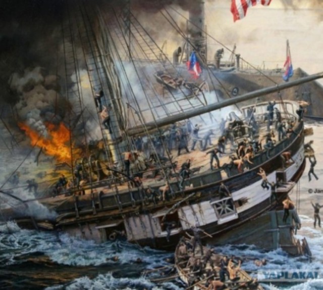 Ляпы в картинах с парусниками