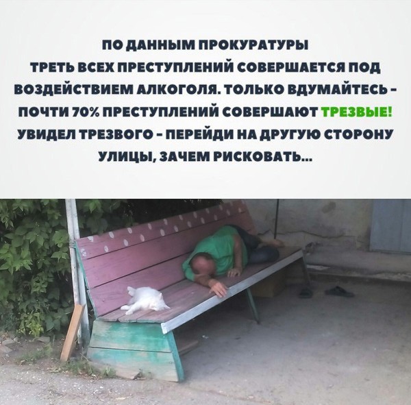 Чернушный юмор об алкоголизме