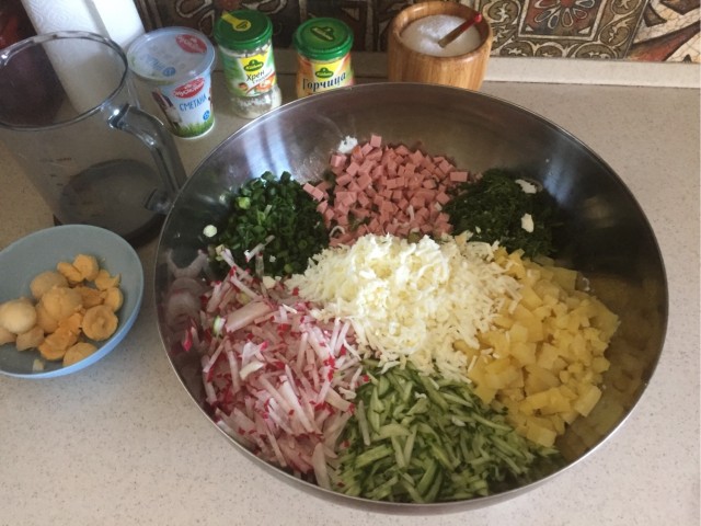 Индивидуальная окрошка для каждого