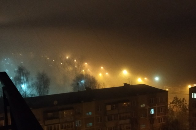Туман в Москве