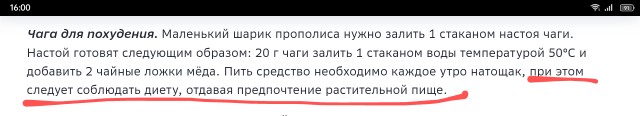 Чага березовая