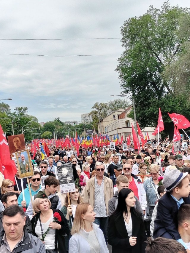 День Победы в Кишинёве