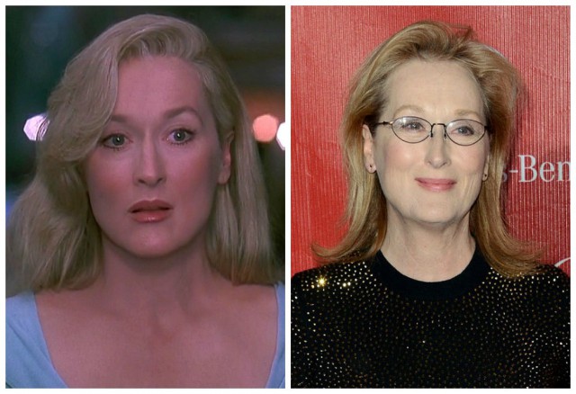 Актеры фильма "Смерть ей к лицу" в 1992-м и сейчас