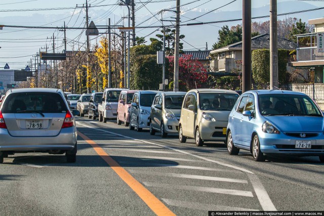На каких машинах ездят сами японцы