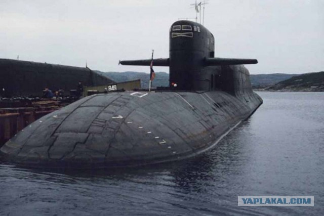 К-550 «Александр Невский» на рыбалке