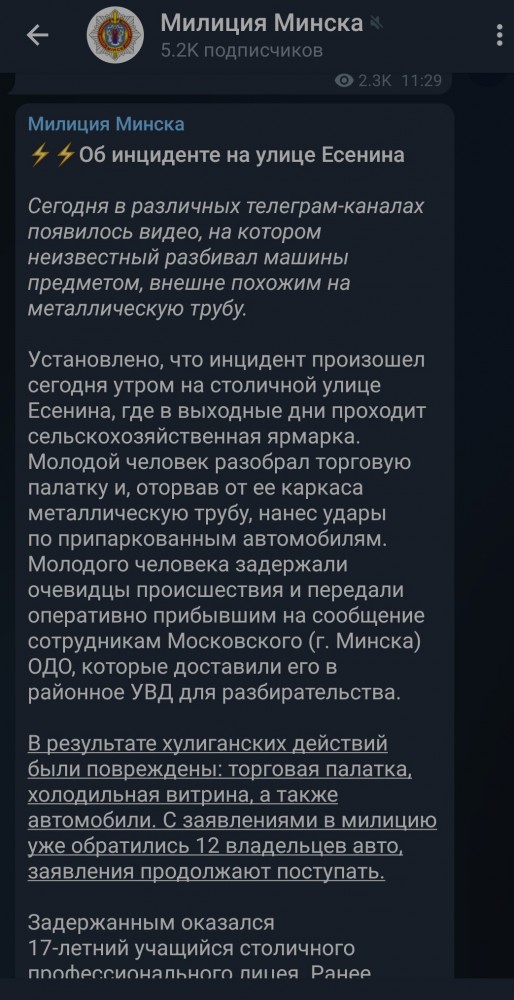 Припарковался на пешеходной дороге? Получай трубой по машине