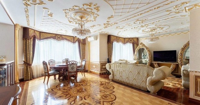 Квартиру с золотым унитазом продают в Москве за ₽75 млн