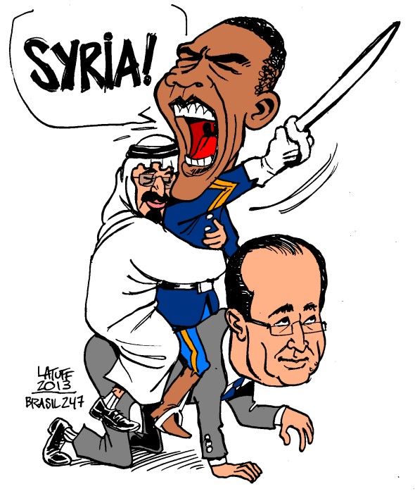 Американская политическая карикатура - Сирия