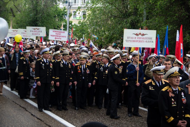 Парад Победы в Севастополе.