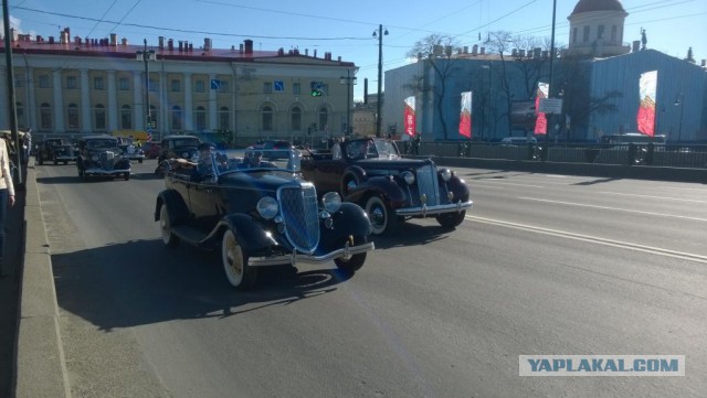 Парад 9 Мая 2015 в Санкт-Петербурге