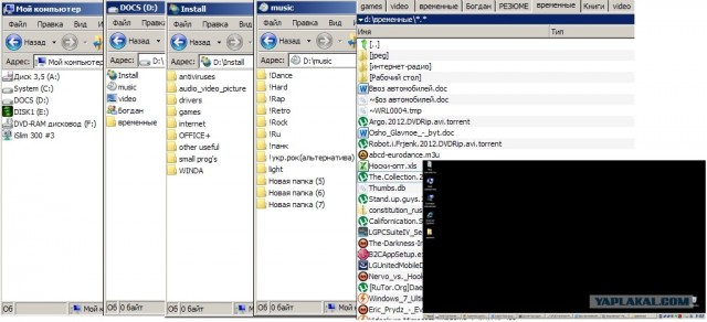Коренное различие в... папках