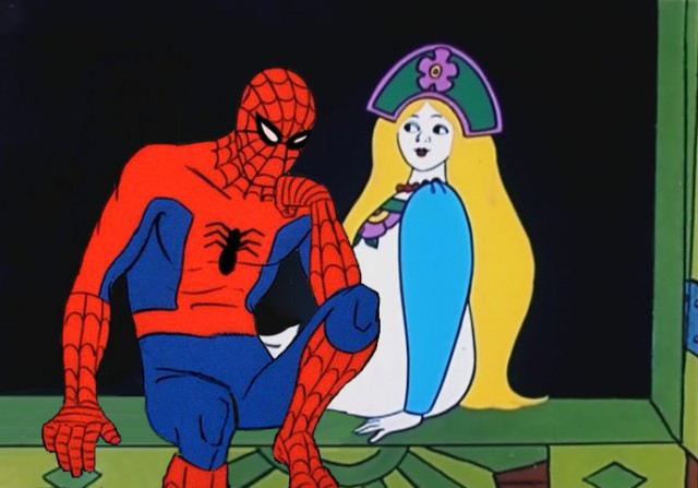 Если бы Человек-паук, появился в советской мультипликации