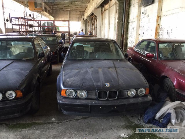 В Болгарии нашли забытый склад с новыми BMW 