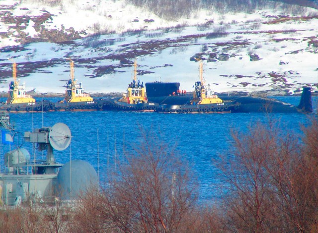 Советский и российский подводный флот на фото