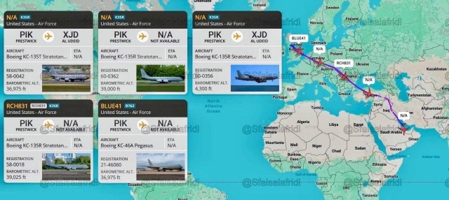 CША начали масштабную переброску войск на Ближний Восток