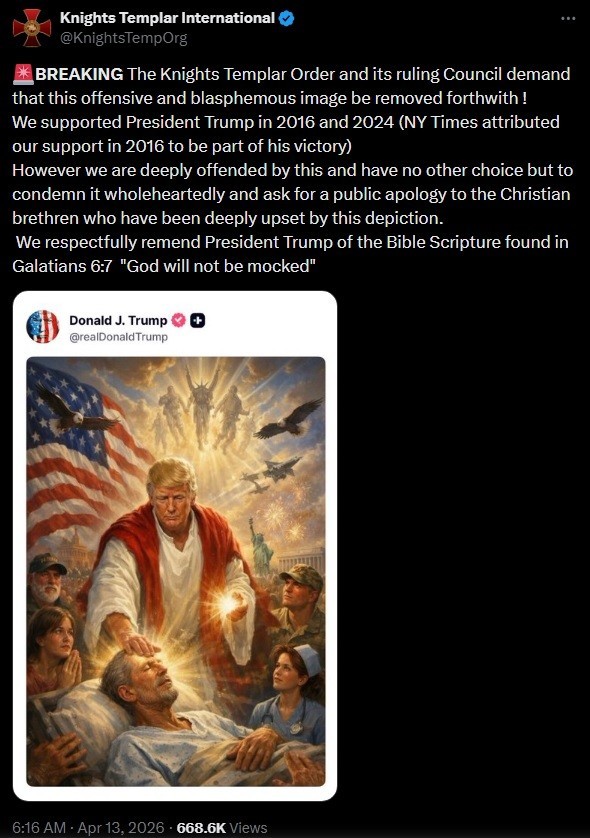 Шизоидный дед даже Тамплиеров достал