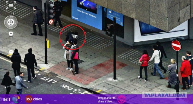 Панорама Лондона или рассмотреть лицо прохожего...