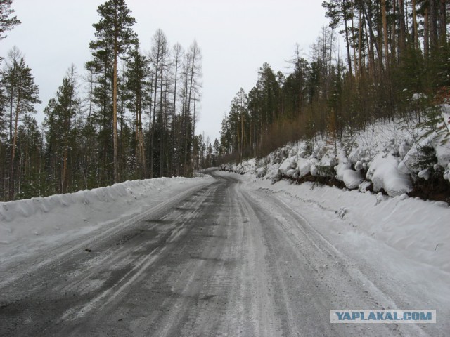 Зимники Якутии и Иркутской области. Весна 2011 года