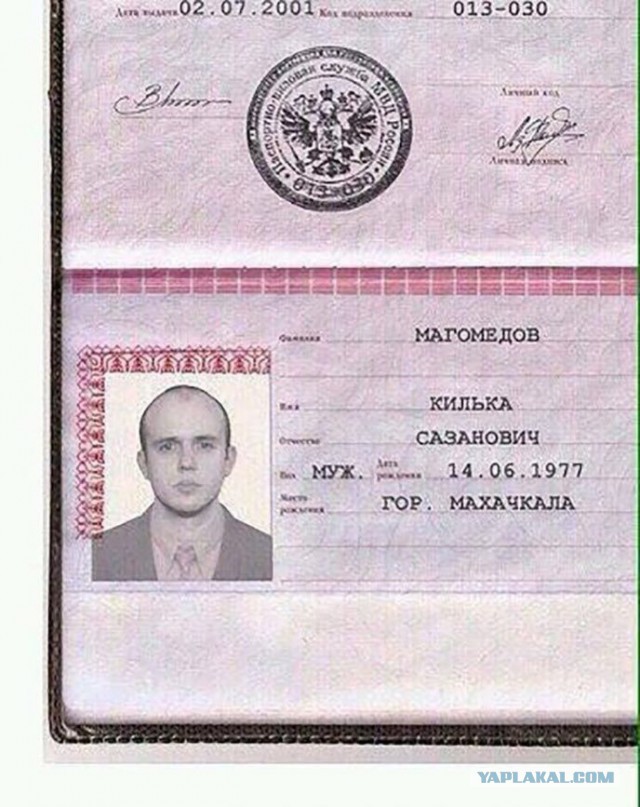 Прикольные паспорта