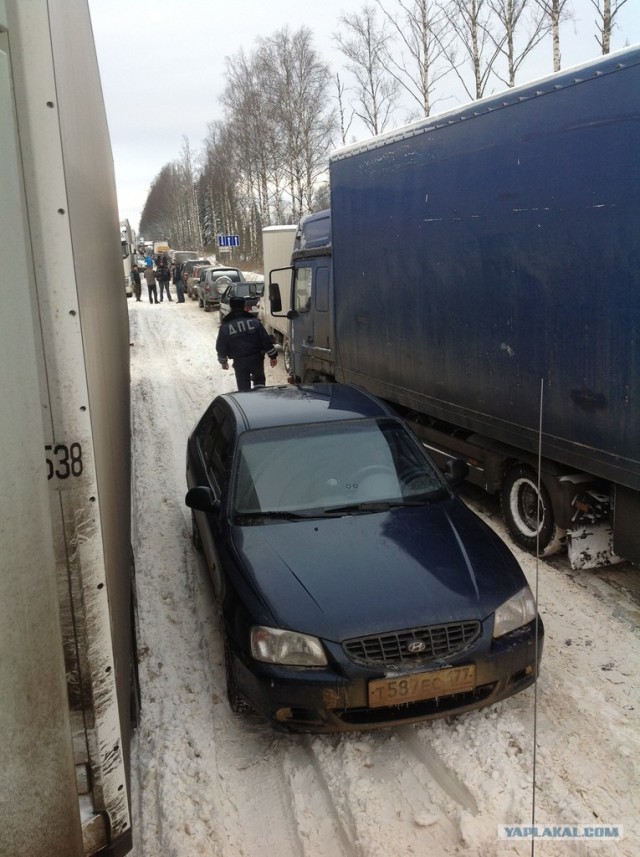 Заторы на трассе М10