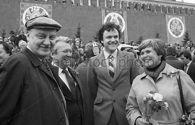 Редкие фотографии советских знаменитостей