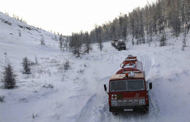 Суровые дороги крайнего севера