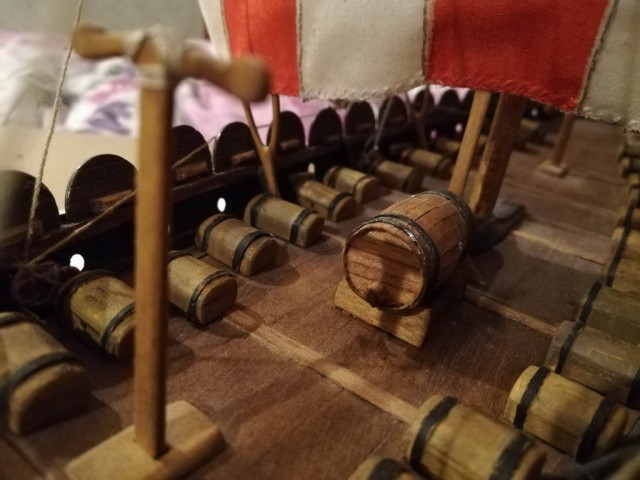 Модель драккара