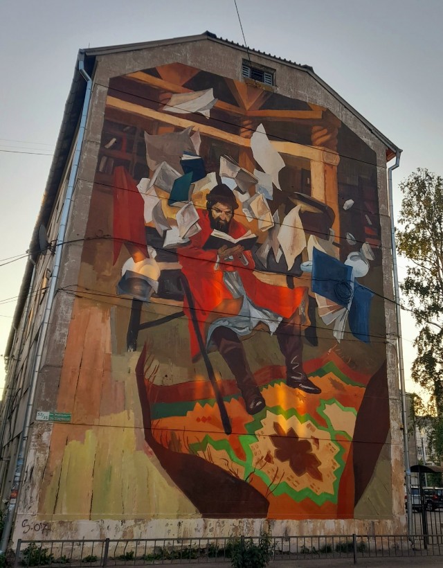 Муралы города Пскова