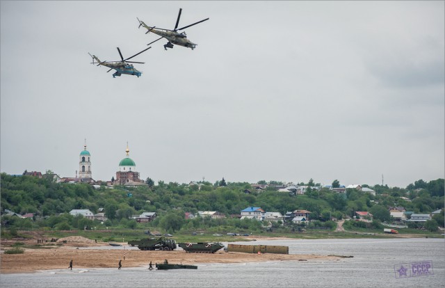 Про форсирование водной преграды