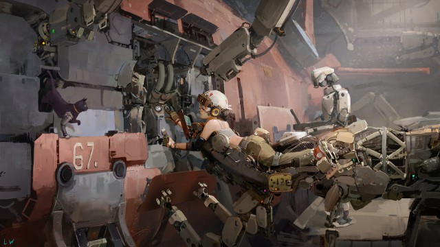 Рисунки : фантастика , Sci-Fi, киберпанк.