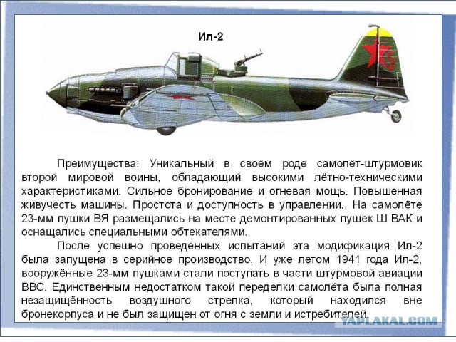 ИЛ-2 летит после боя домой...