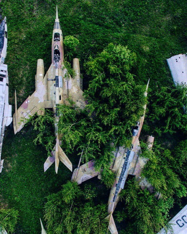 Kosmaj Project: заброшенные места России на аэрофотоснимках