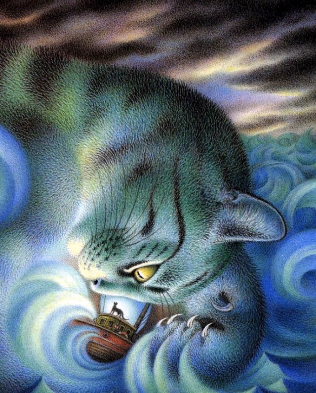 Рисованные киски