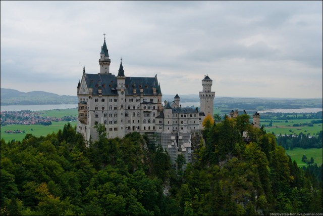 Красоты замка Neuschwanstein