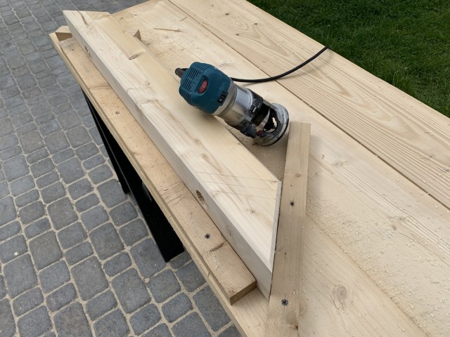 Навес для авто из бруса своими руками